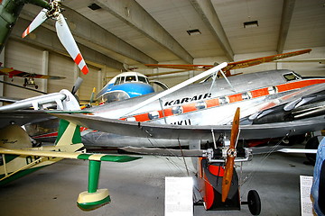 Image showing Interior view of The Aviation Museum