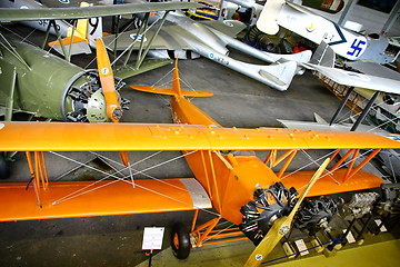 Image showing Interior view of The Aviation Museum