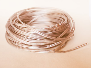 Image showing  Electric wire vintage