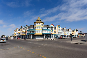 Image showing colonial German architecture in Swakopmund