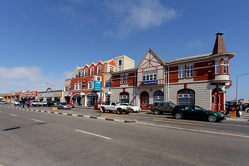 Image showing colonial German architecture in Swakopmund