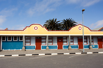 Image showing colonial German architecture in Swakopmund