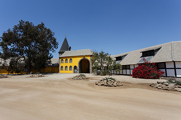 Image showing colonial German architecture in Swakopmund