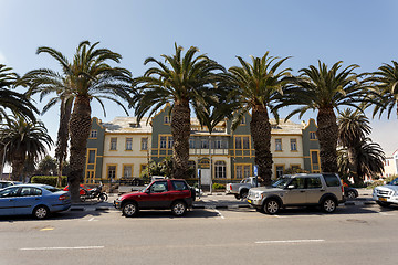 Image showing colonial German architecture in Swakopmund