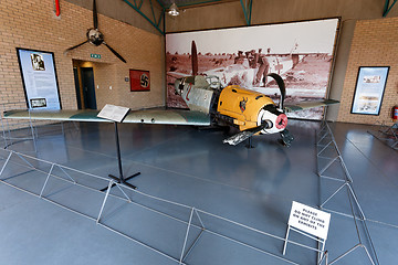 Image showing 2nd World War crashed Messerschmitt 109