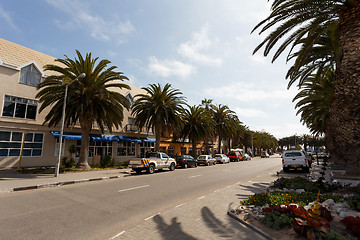 Image showing colonial German architecture in Swakopmund