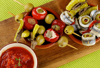 Image showing Delicious Spanish Snacks