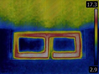 Image showing Basement Window Infrared