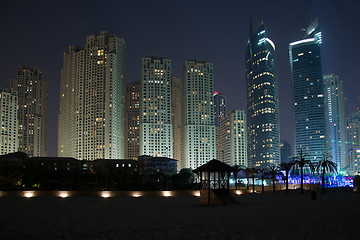 Image showing Dubai at Night, UAE