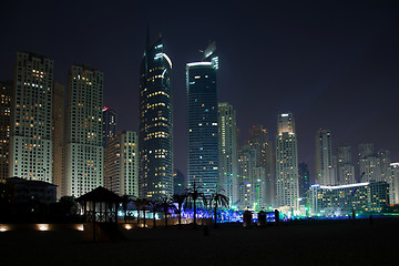 Image showing Dubai at Night, UAE