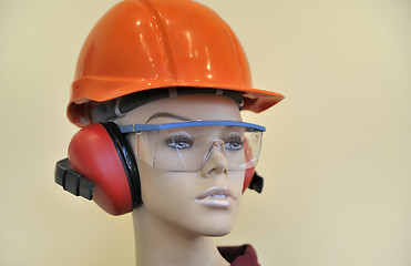 Image showing  eyewear and helmet