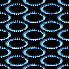 Image showing Gas Burner Seamless Texture