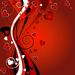 Image showing valentines background