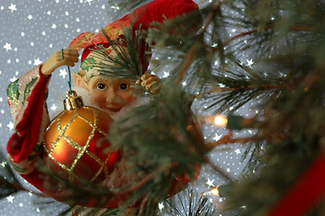 Image showing Santa's Elf