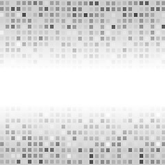 Image showing Dots on Gray Background. Halftone Effect.