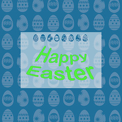 Image showing Happy Easter Banner.