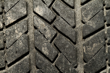 Image showing Car tire