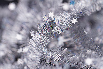 Image showing Tinsel. Christmas decoration.