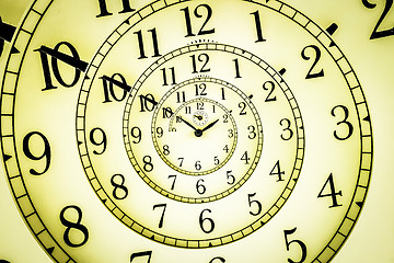 Image showing Hypnotic Clock