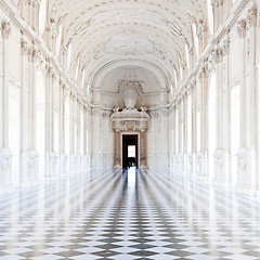 Image showing Italy - Royal Palace: Galleria di Diana, Venaria