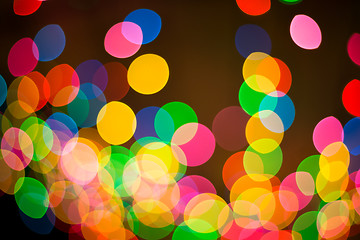 Image showing Defocused bokeh lights 