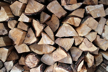 Image showing  fire wood  