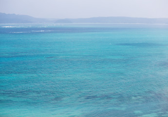 Image showing Blue sea