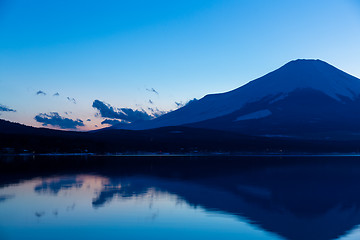 Image showing Lake Yamanaka