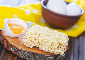 Image showing egg noodles