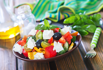 Image showing greek salad