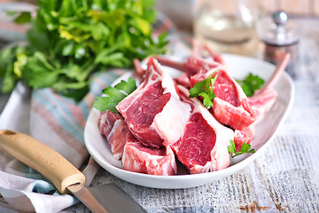 Image showing raw meat