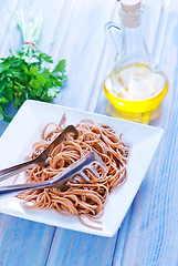 Image showing boiled soba