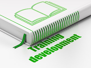 Image showing Education concept: book Book, Training Development on white background
