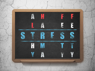 Image showing Health concept: Stress in Crossword Puzzle