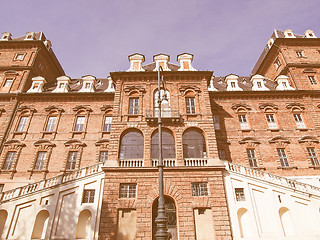 Image showing Castello del Valentino, Turin, Italy vintage