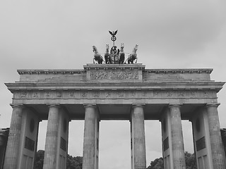 Image showing Brandenburger Tor Berlin