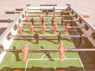 Image showing  Table football vintage