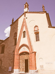 Image showing Church of Sant Orso Aosta vintage