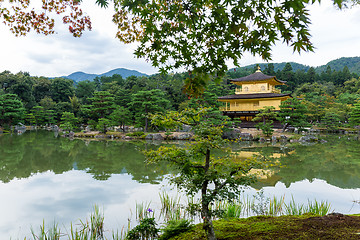 Image showing Kinkaku-ji temple in Kyoto, Japan