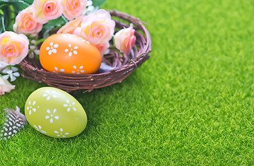 Image showing easter eggs