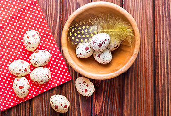 Image showing decorative painted Easter eggs