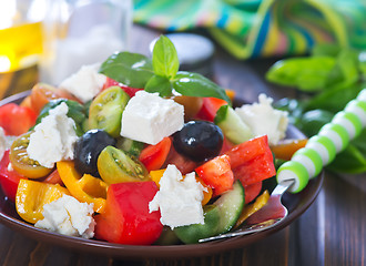 Image showing greek salad