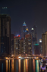 Image showing Dubai at Night, UAE