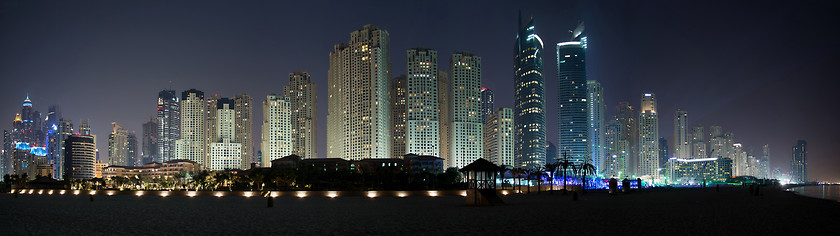 Image showing Dubai at Night, UAE