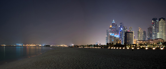 Image showing Dubai at Night, UAE