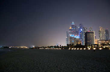 Image showing Dubai at Night, UAE