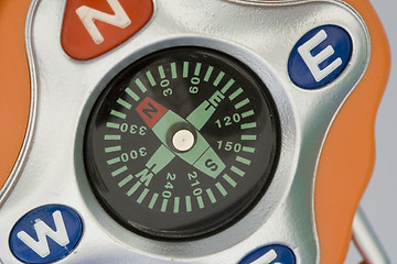 Image showing modern compass
