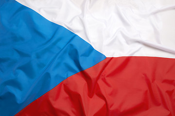 Image showing Flag of Czech Republic