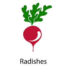 Image showing Radishes icon