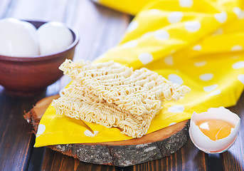 Image showing egg noodles